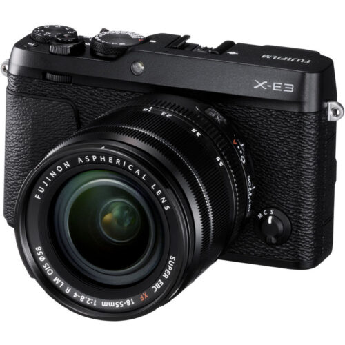 Fujifilm X-E3 váz + Fujinon XF18-55mm objektív fekete 1