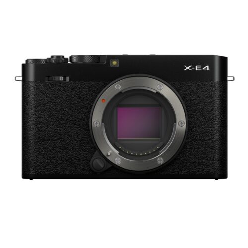 Fujifilm X-E4 digitális fényképezőgép váz fekete 2
