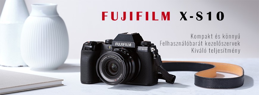 Fujifilm X-S10 fényképezőgép